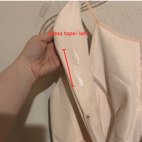 Azazie Bonnie Halter Dress Blushing Pink Size 8 - SEE DESCRIPTION - Picture 10 of 11